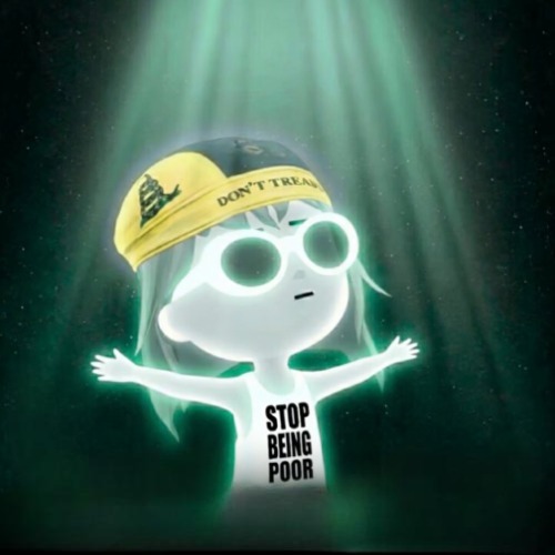 $TRANSCEND mascot — glowing ghost with Don't Tread bandana